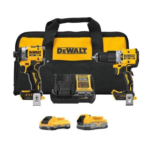 20V MAX XR 2-TOOL IMPACT WRENCH KIT W/ XR BATTERIES