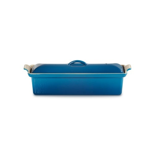2QT TRADITIONAL CAST IRON RECTANGULAR PATE TERRINE MARSEILLE