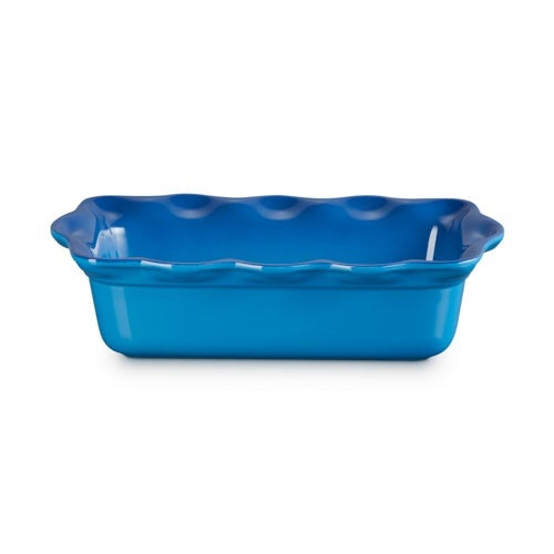 9" HERITAGE STONEWARE FLUTED LOAF PAN MARSEILLE