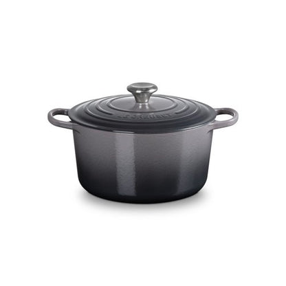6.5QT SIGNATURE CAST IRON DEEP ROUND DUTCH OVEN OYSTER