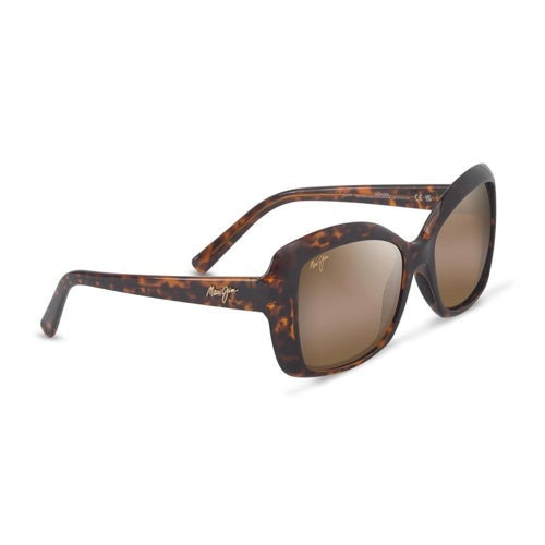 ORCHID POLARIZED SUNGLASSES SHINY DARK HAVANA FRAME HCL BRONZE LENS