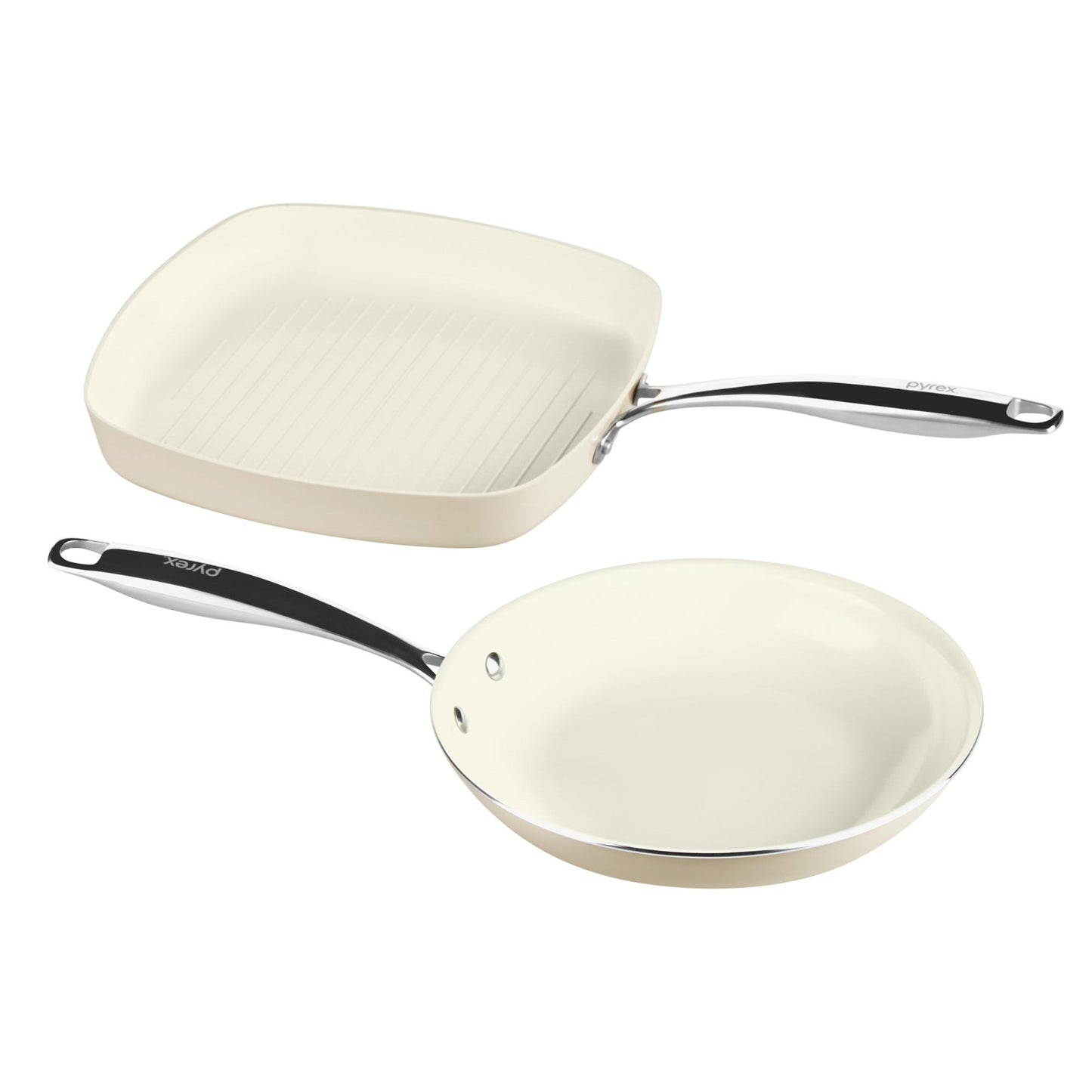 2PC COOK IT CERAMIC PAN SET