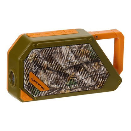 REALTREE CLIP BLUETOOTH SPEAKER W/ FLASHLIGHT