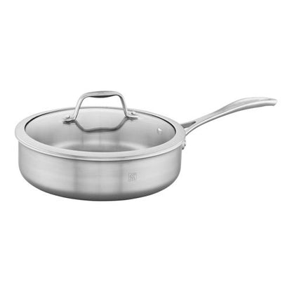 SPIRIT 3-PLY 3QT STAINLESS STEEL SAUTE PAN W/ LID
