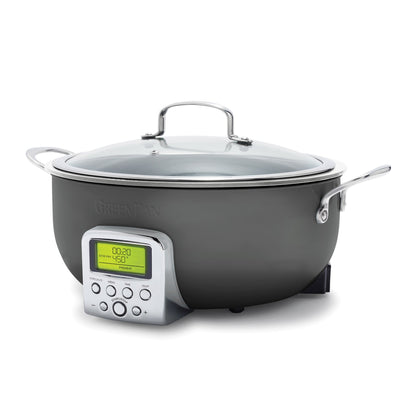 ELITE CERAMIC 6QT SMART SKILLET GRAPHITE