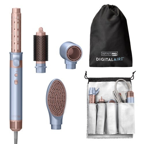 INFINITIPRO DIGITALAIRE STYLING WAND W/ ATTACHMENTS & STORAGE BAG