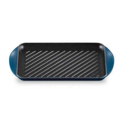12.5" TRADITIONAL CAST  IRON RECTANGULAR SKINNY GRILL AGAVE