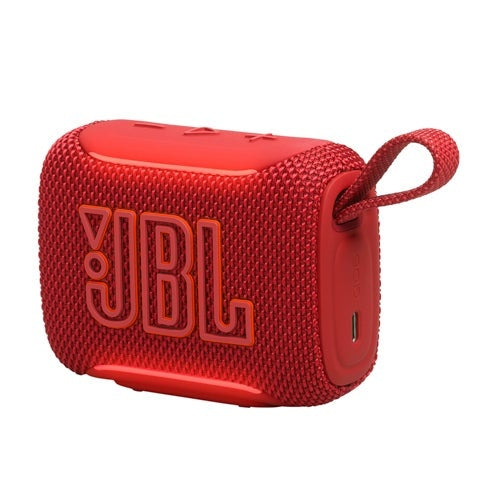 GO 5 ULTRA-PORTABLE WATERPROOF BLUETOOTH SPEAKER, RED