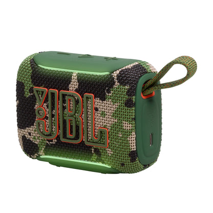 GO 5 ULTRA-PORTABLE WATERPROOF BLUETOOTH SPEAKER, SQUAD CAMO