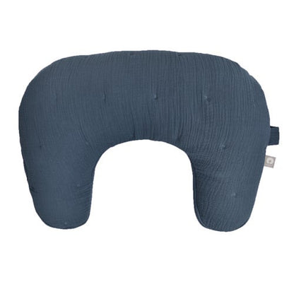 BOPPY LUXE NURSING PILLOW MUSLIN SLATE BLUE
