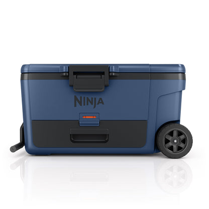 FROSTVAULT 65QT WHEELED COOLER W/ DRY ZONE LAKESHORE BLUE