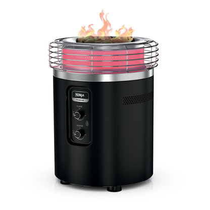 FIRESIDE360 OUTDOOR HEATER & FIRE PIT BLACK