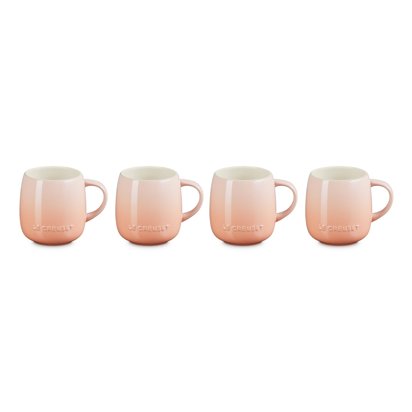SET OF 4 HERITAGE MUG SET, PECHE