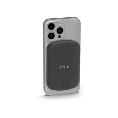 5000MAH ULTRA SLIM MAGNETIC WIRELESS POWER BANK BLACK