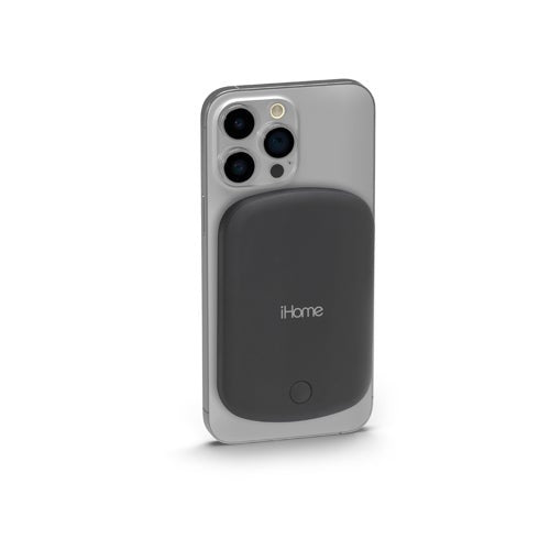 5000MAH ULTRA SLIM MAGNETIC WIRELESS POWER BANK BLACK