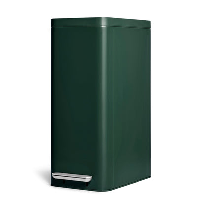 45L SLIM STEP TRASH CAN EMERALD