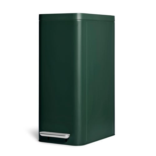 45L SLIM STEP TRASH CAN EMERALD