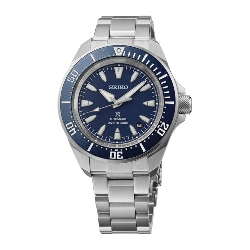 MENS PROSPEX AUTOMATIC DIVER STAINLESS STEEL WATCH BLUE DIAL