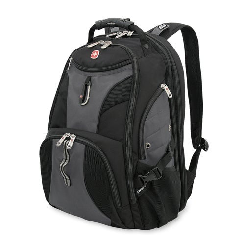 1900 SCANSMART LAPTOP BACKPACK DARK GRAY/BLACK