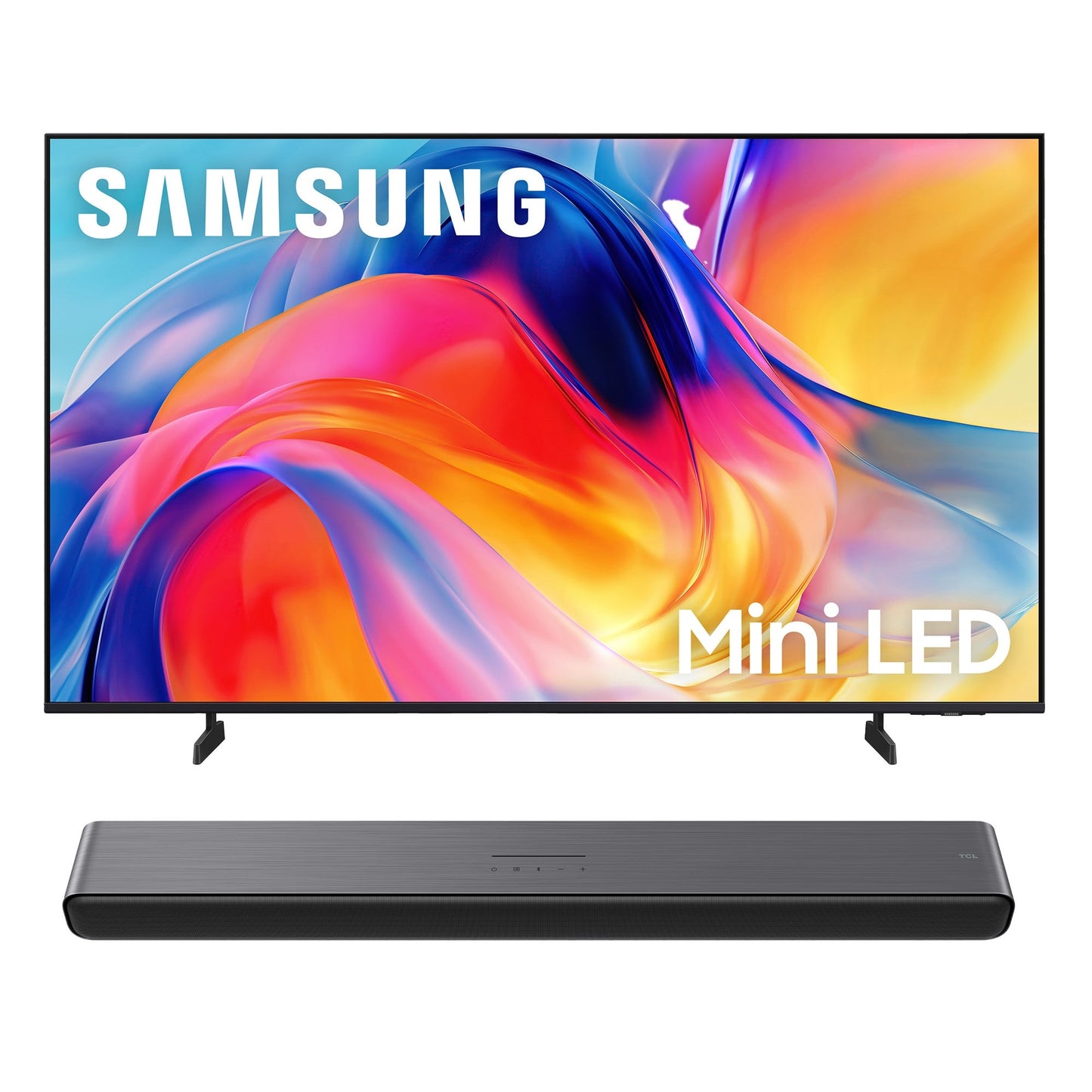 55" MINI LED M70 4K SAMSUNG TV W/ S CLASS 2CH DOLBY ATMOS SOUNDBAR