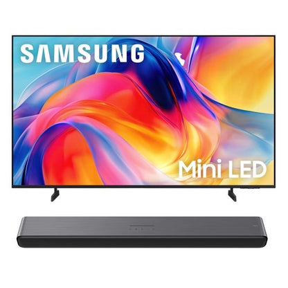 55" MINI LED M70 4K SAMSUNG TV W/ S CLASS 2CH DOLBY ATMOS SOUNDBAR