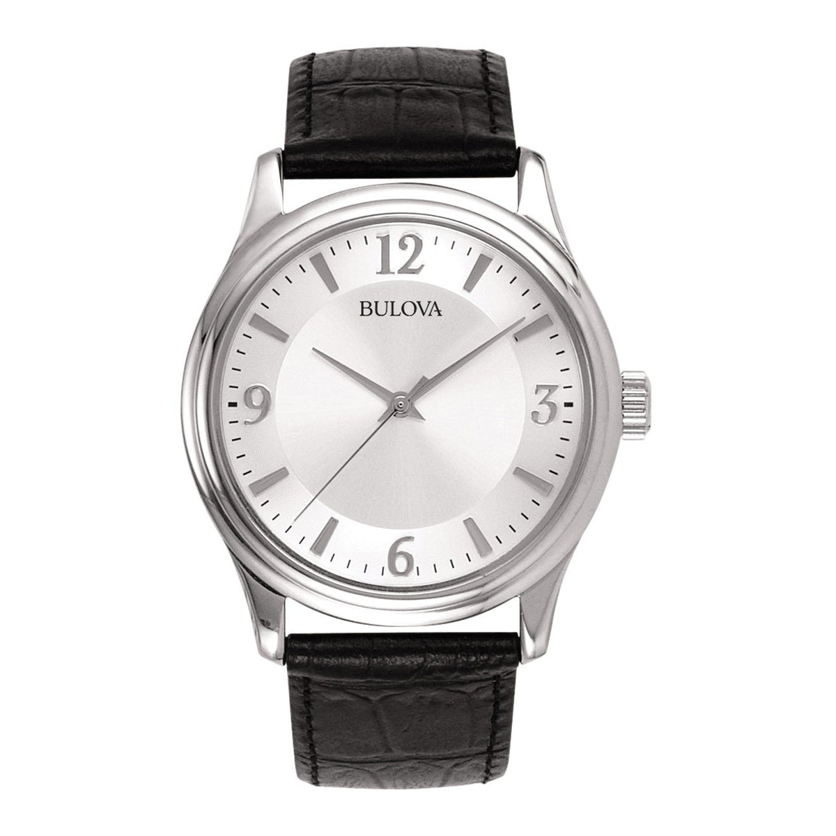MEN'S CORPORATE COLLECTION LEATHER STRAP WATCH