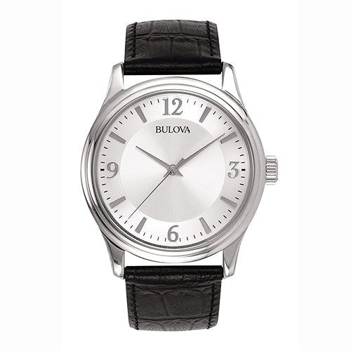 MEN'S CORPORATE COLLECTION LEATHER STRAP WATCH