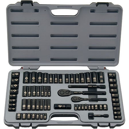 69PC BLACK CHROME SOCKET SET