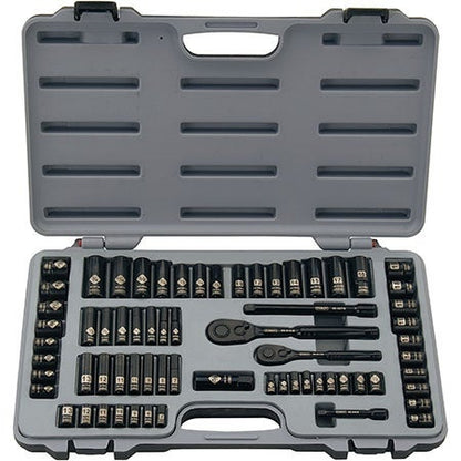 69PC BLACK CHROME SOCKET SET