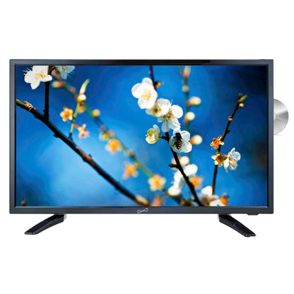 24" AC/DC LED WIDESCREEN HDTV/DVD COMBO