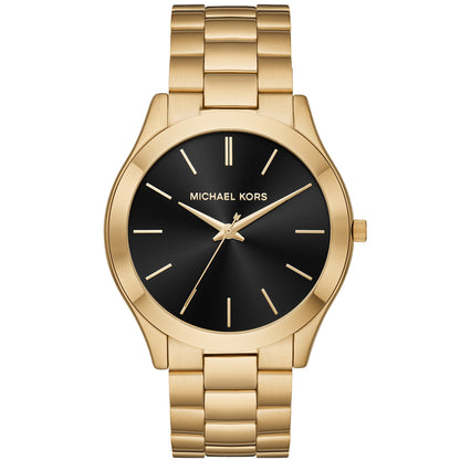 MENS SLIM RUNWAY STAINLESS STEEL WATCH DIAL