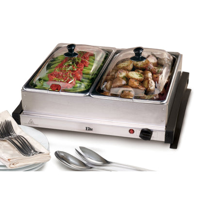 5QT DUAL BUFFET SERVER