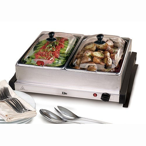 5QT DUAL BUFFET SERVER