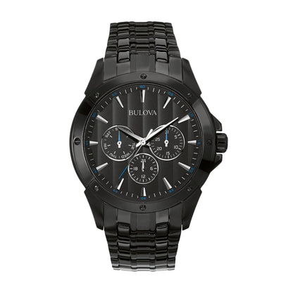 MENS ION-PLATED STAINLESS STEEL WATCH DIAL