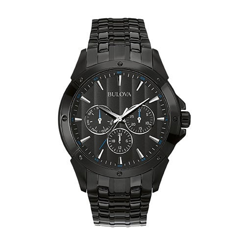 MENS ION-PLATED STAINLESS STEEL WATCH DIAL