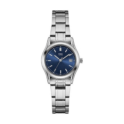 LADIES' TFX STAINLESS STEEL BRACELET, DIAL