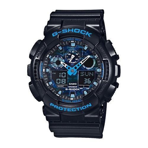 MENS G-SHOCK ANA-DIGI RESIN WATCH DIAL