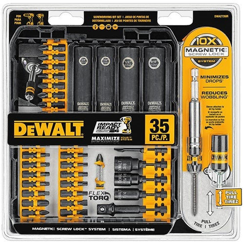 35PC IMPACT READY SCREWDRIVING SET