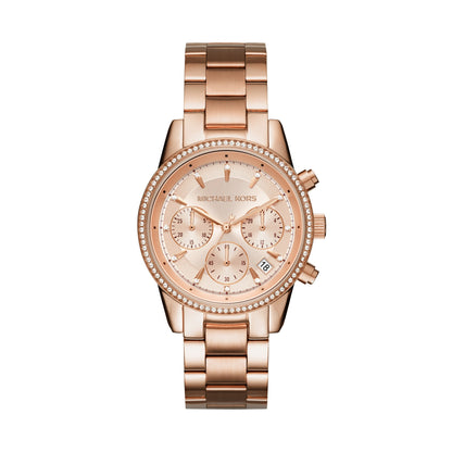 LADIES RITZ PAVE SS WATCH  DIAL