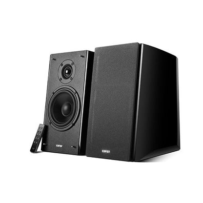 WOOD BLUETOOTH BOOKSHELF SPEAKERS