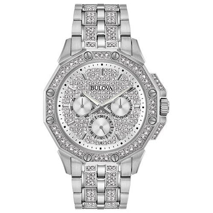 MENS OCTAVA SWAROVSKI CRYSTAL WATCH