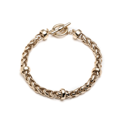 BRAIDED CHAIN BRACELET