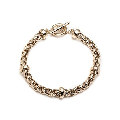 BRAIDED CHAIN BRACELET