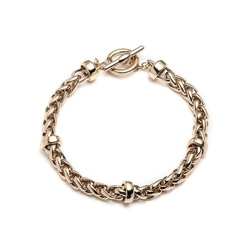 BRAIDED CHAIN BRACELET