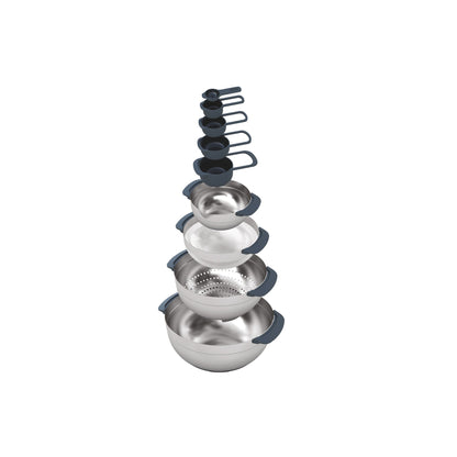 NEST 9PC STEEL FOOD PREPARATION SET