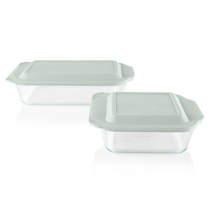 DEEPER 4PC GLASS BAKEWARE SET