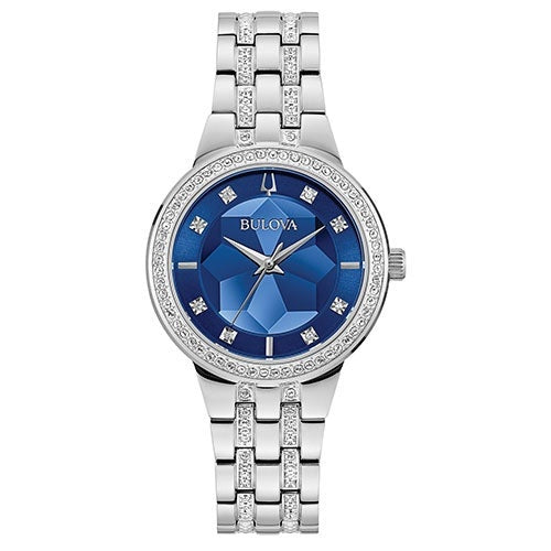 LADIES PHANTOM SWAROVSKI CRYSTAL PAVED WATCH DIAL
