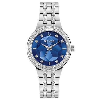 LADIES PHANTOM SWAROVSKI CRYSTAL PAVED WATCH DIAL