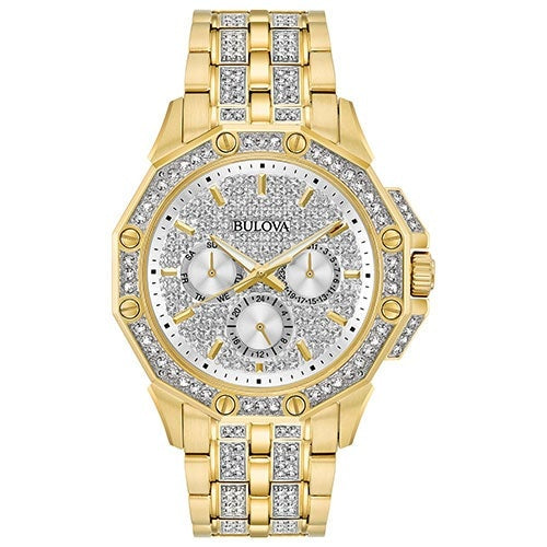 MENS OCTAVA SWAROVSKI CRYSTAL WATCH