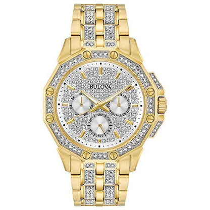 MENS OCTAVA SWAROVSKI CRYSTAL WATCH